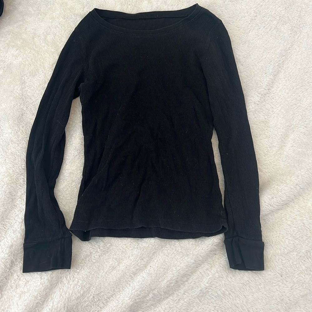 Plain Black Long Sleeve